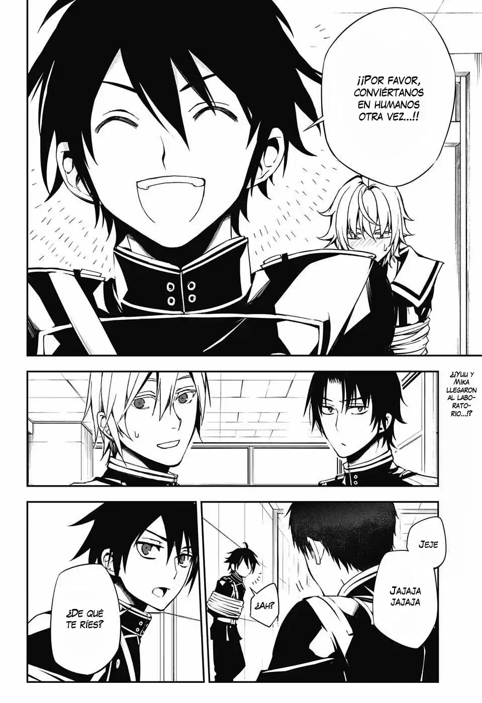 Owari no Seraph Capitulo 73: El interior de la espada de Yuu página 3