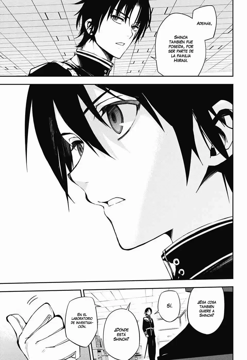 Owari no Seraph Capitulo 73: El interior de la espada de Yuu página 6