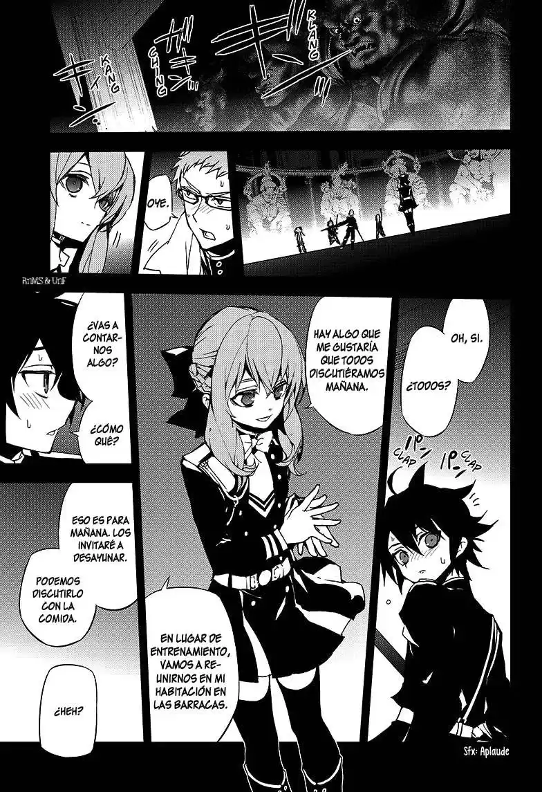 Owari no Seraph Capitulo 23: Ambición en el Ejército Demoníaco página 4