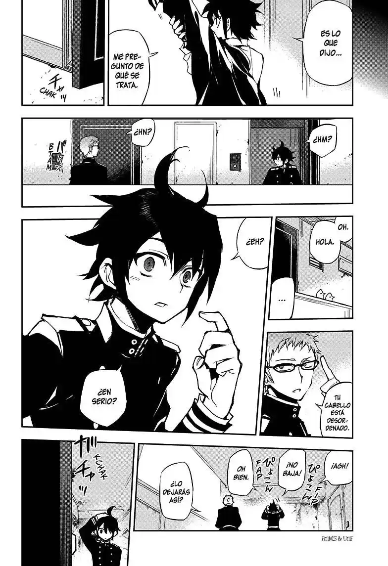 Owari no Seraph Capitulo 23: Ambición en el Ejército Demoníaco página 5