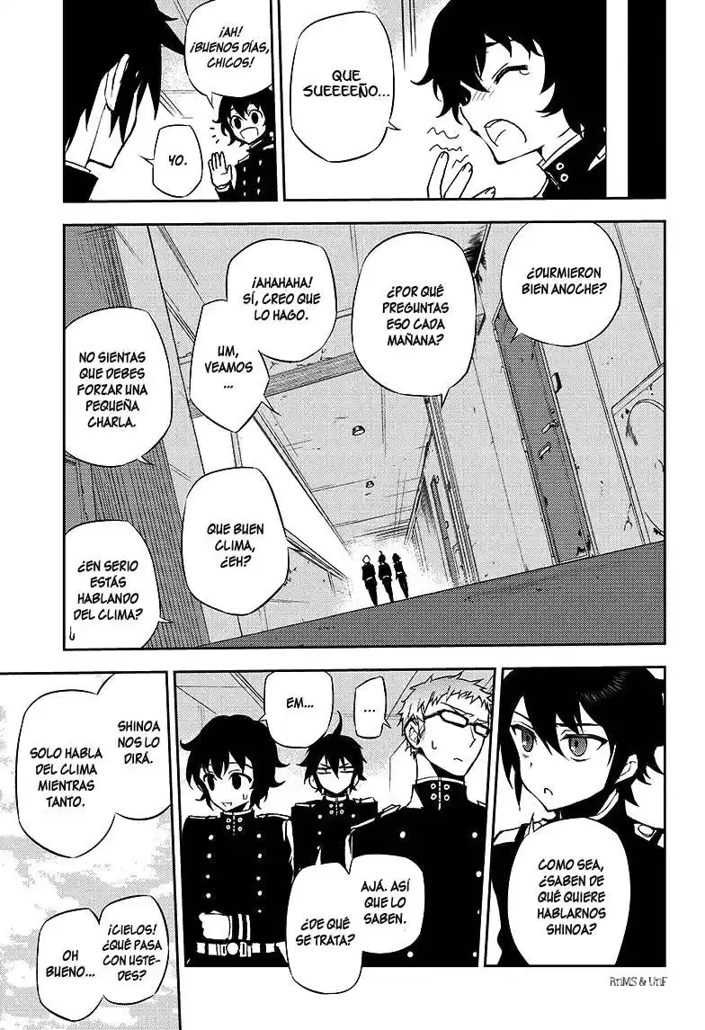 Owari no Seraph Capitulo 23: Ambición en el Ejército Demoníaco página 6