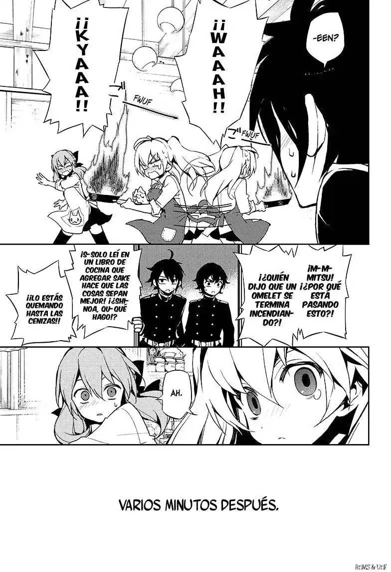 Owari no Seraph Capitulo 23: Ambición en el Ejército Demoníaco página 8