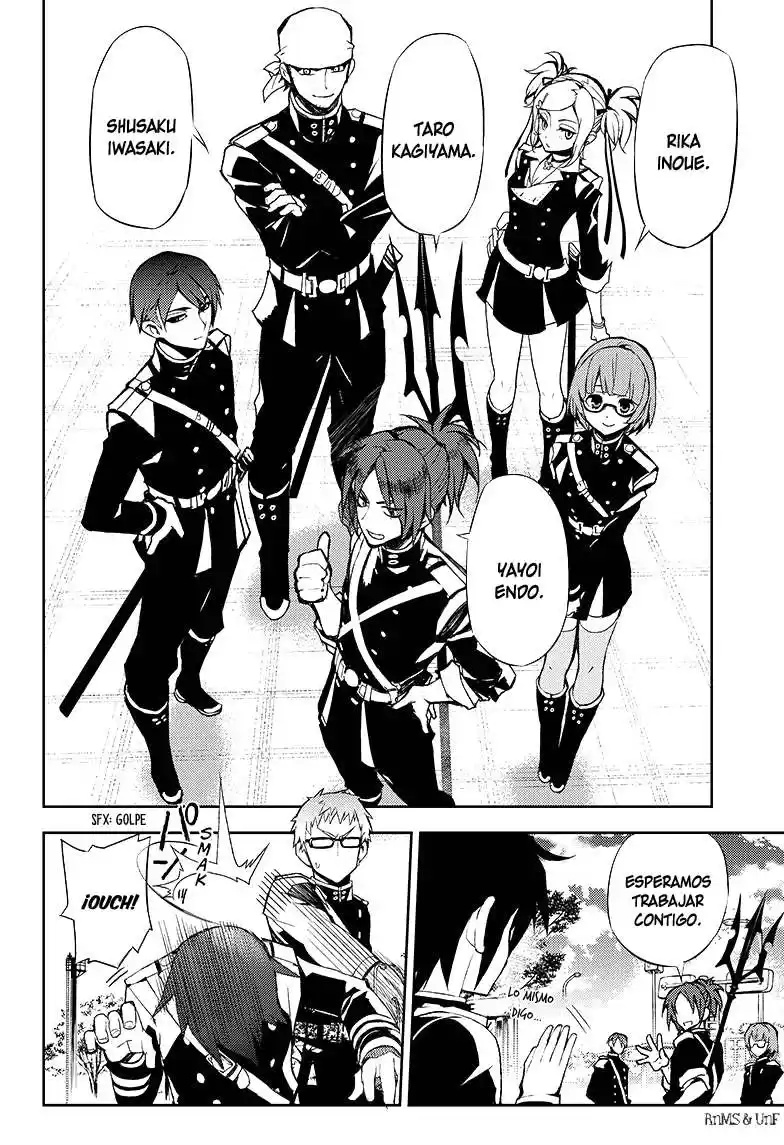 Owari no Seraph Capitulo 25: Narumi y el Yuu de 20 años página 8