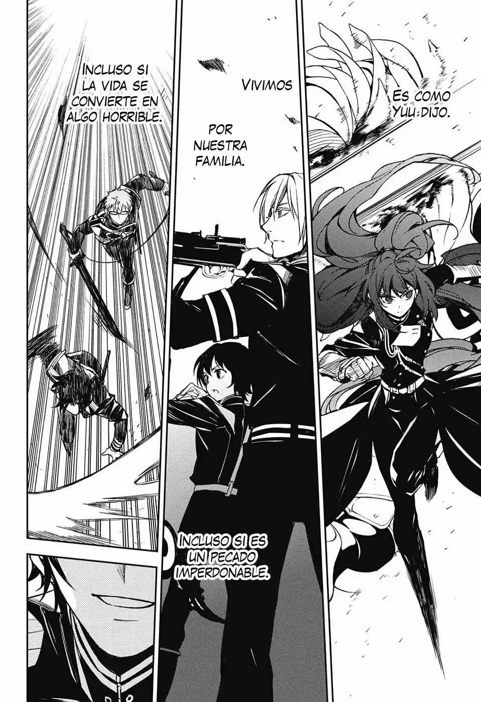 Owari no Seraph Capitulo 66: Shinoa reservada página 7