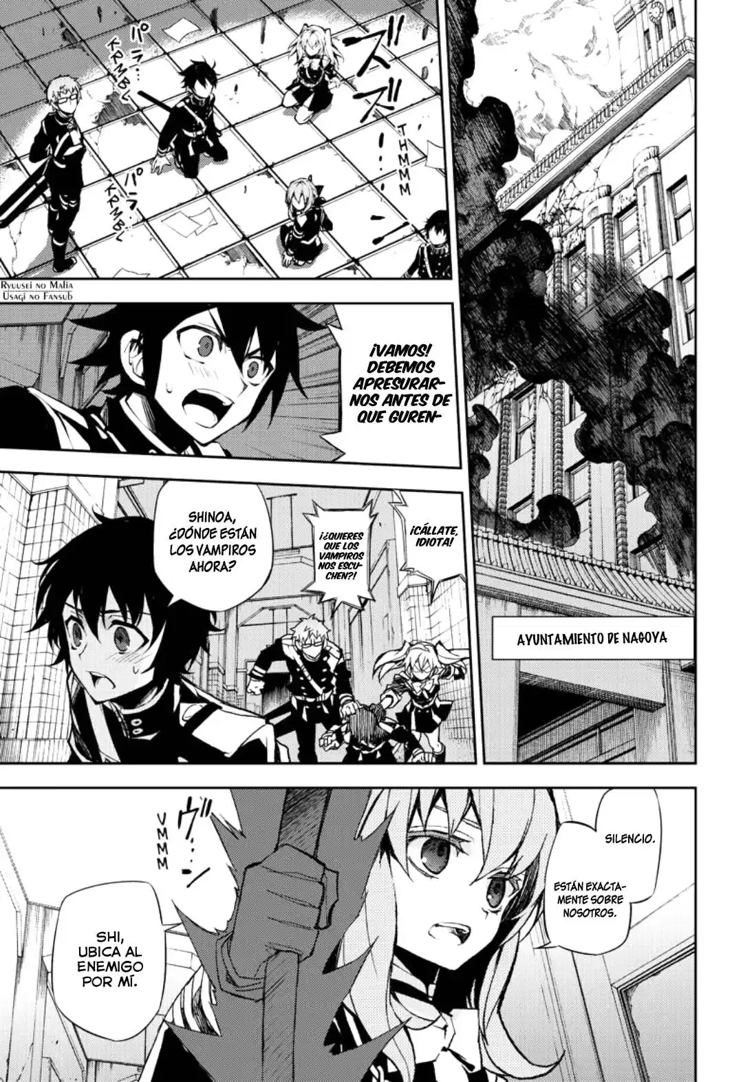 Owari no Seraph Capitulo 32: Crowley toma el control página 6