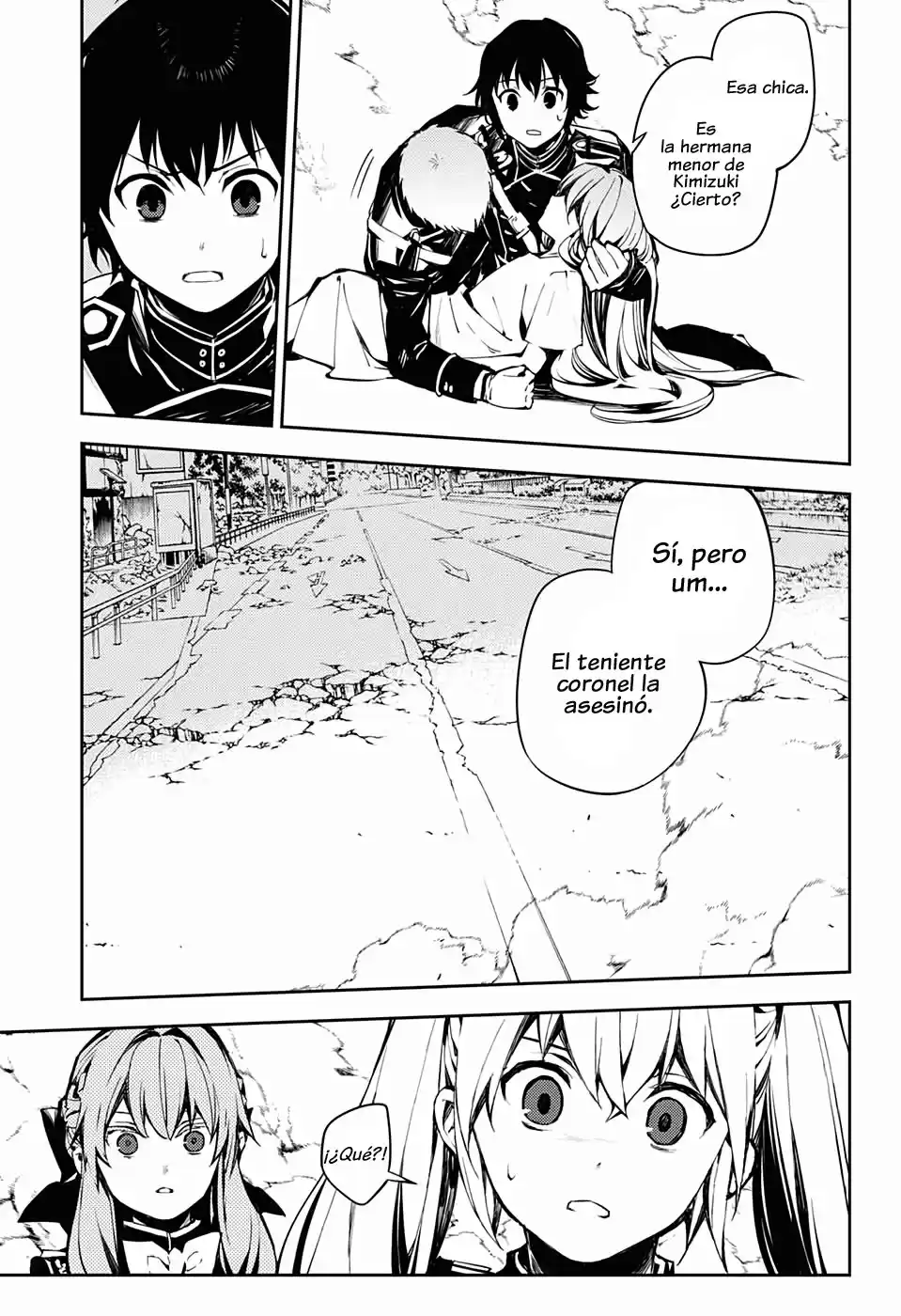 Owari no Seraph Capitulo 86: Huye de tus amigos. página 11