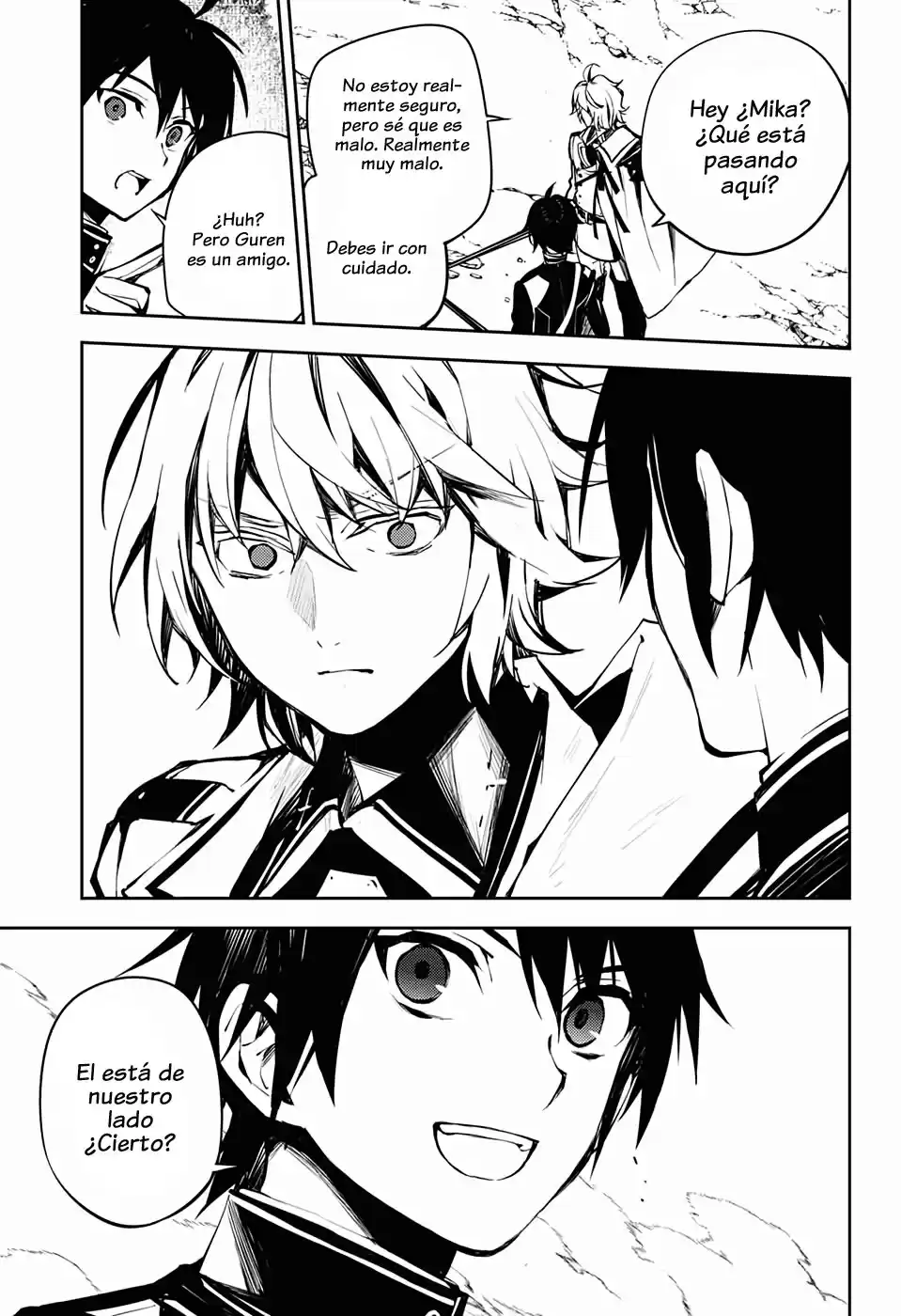 Owari no Seraph Capitulo 86: Huye de tus amigos. página 15