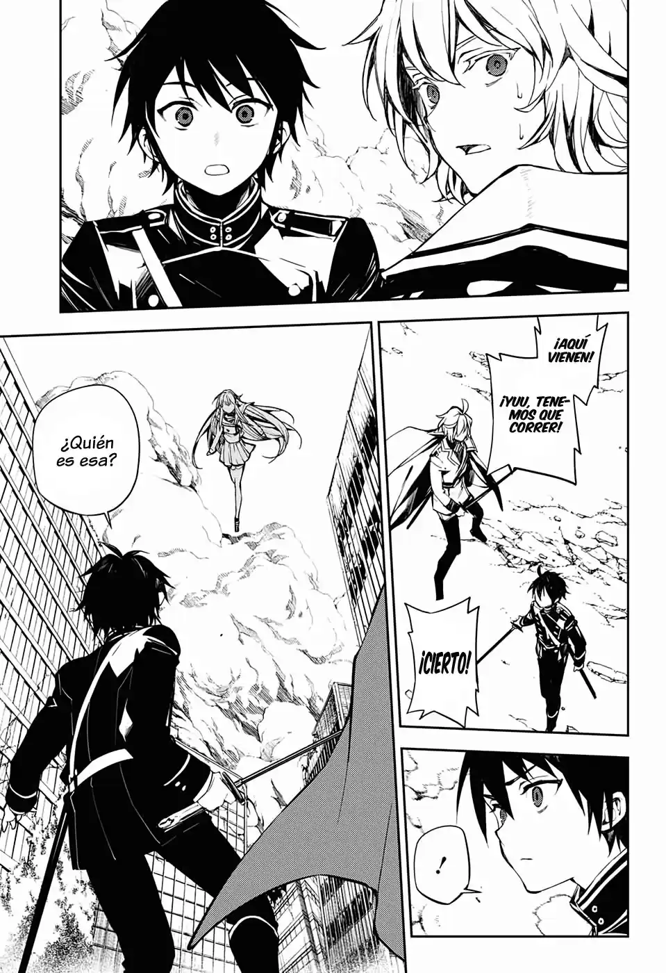 Owari no Seraph Capitulo 86: Huye de tus amigos. página 21