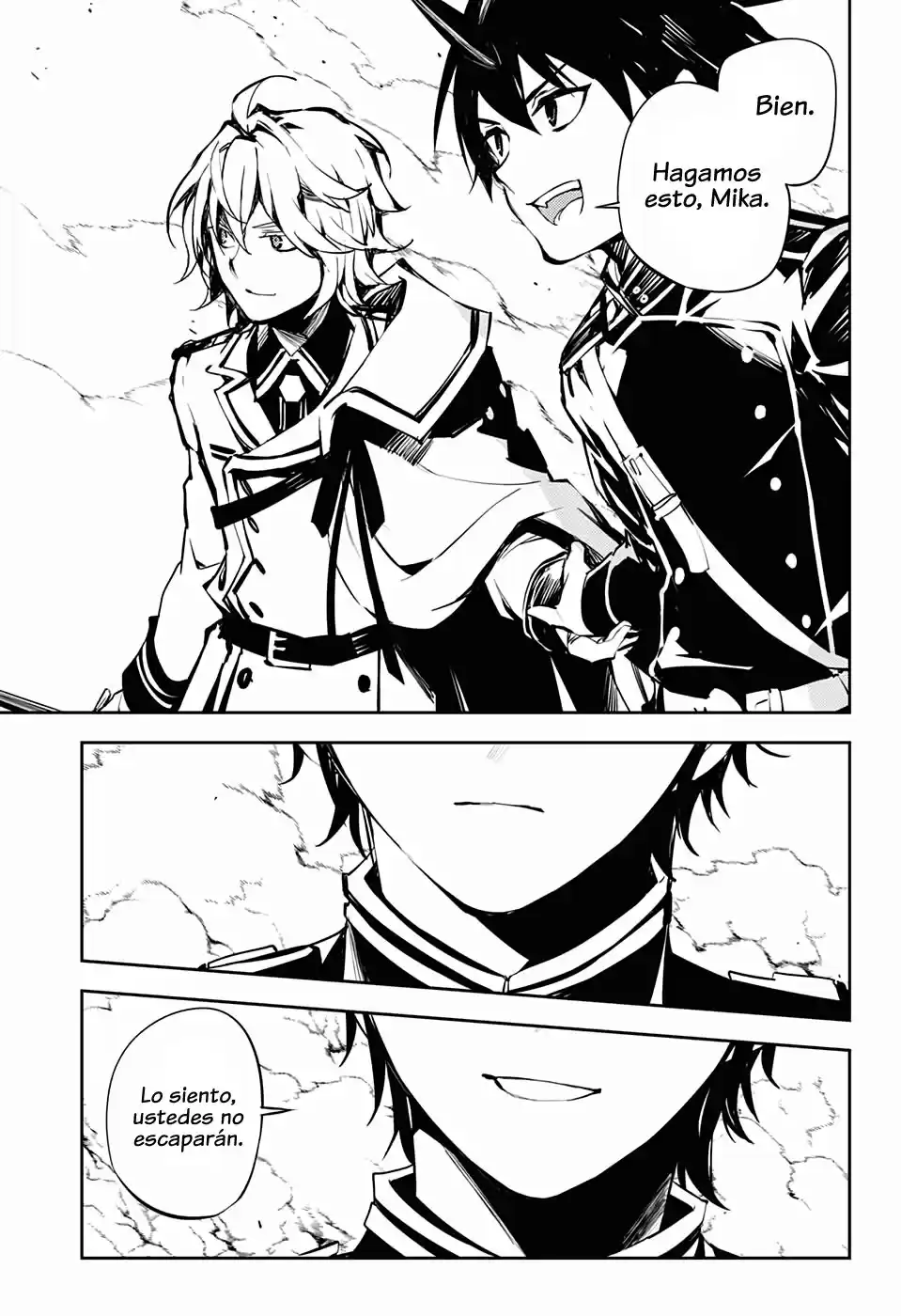 Owari no Seraph Capitulo 86: Huye de tus amigos. página 33