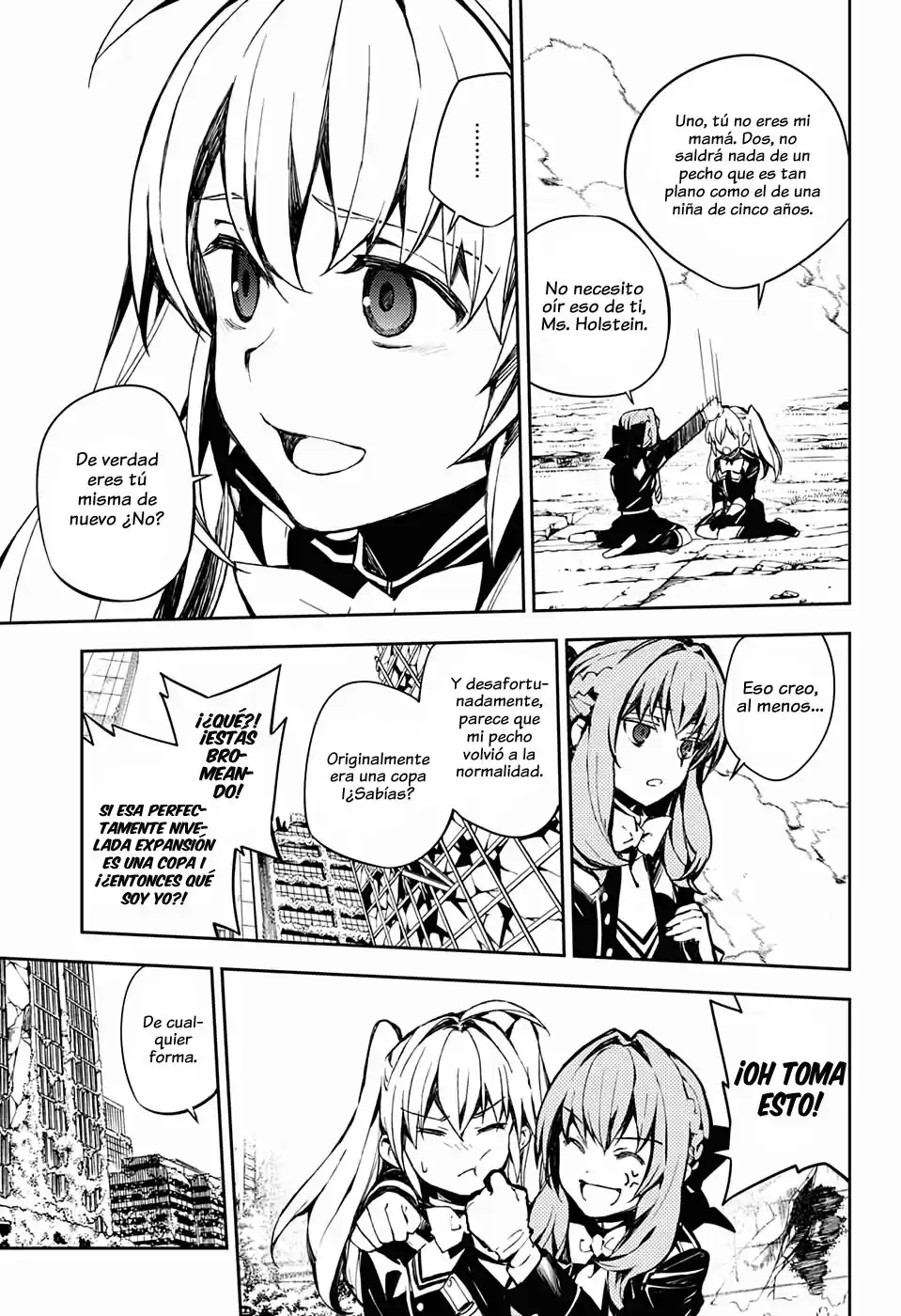 Owari no Seraph Capitulo 86: Huye de tus amigos. página 7