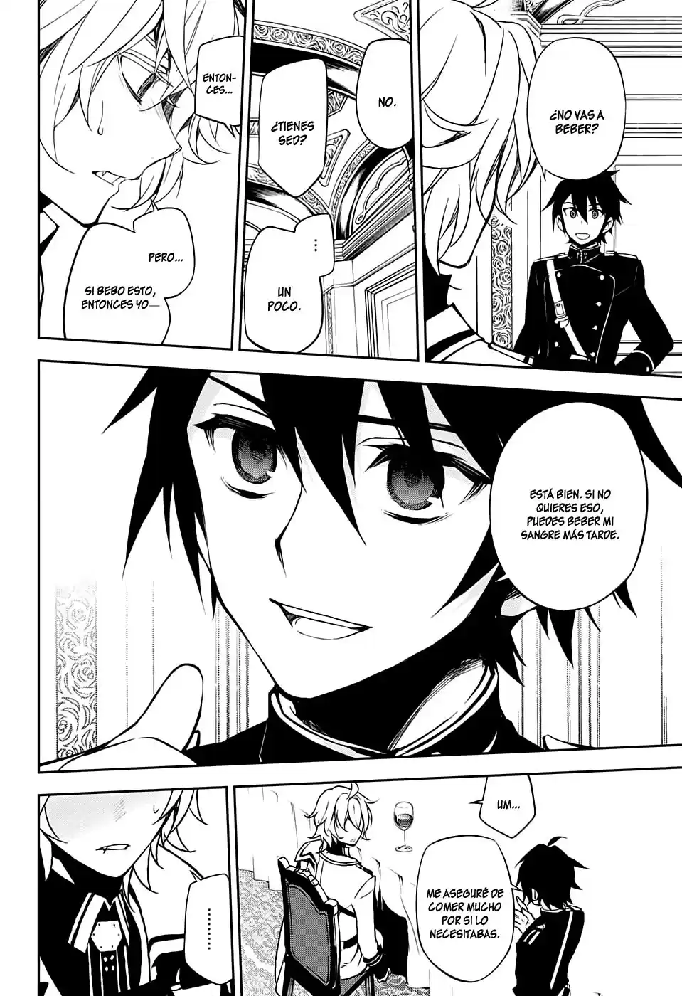 Owari no Seraph Capitulo 55: Ataudes de Obsesión página 16