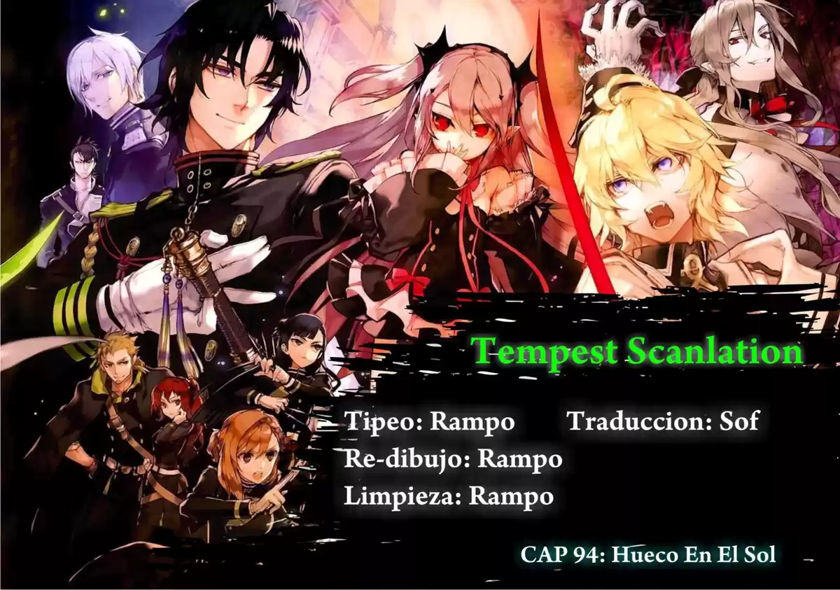 Owari no Seraph Capitulo 94: Hueco En El Sol página 1