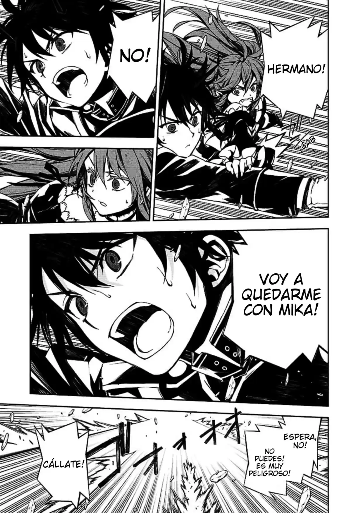 Owari no Seraph Capitulo 94: Hueco En El Sol página 10