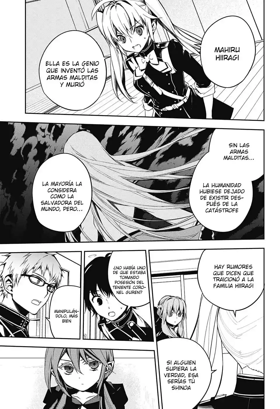 Owari no Seraph Capitulo 97: Hermanas página 5