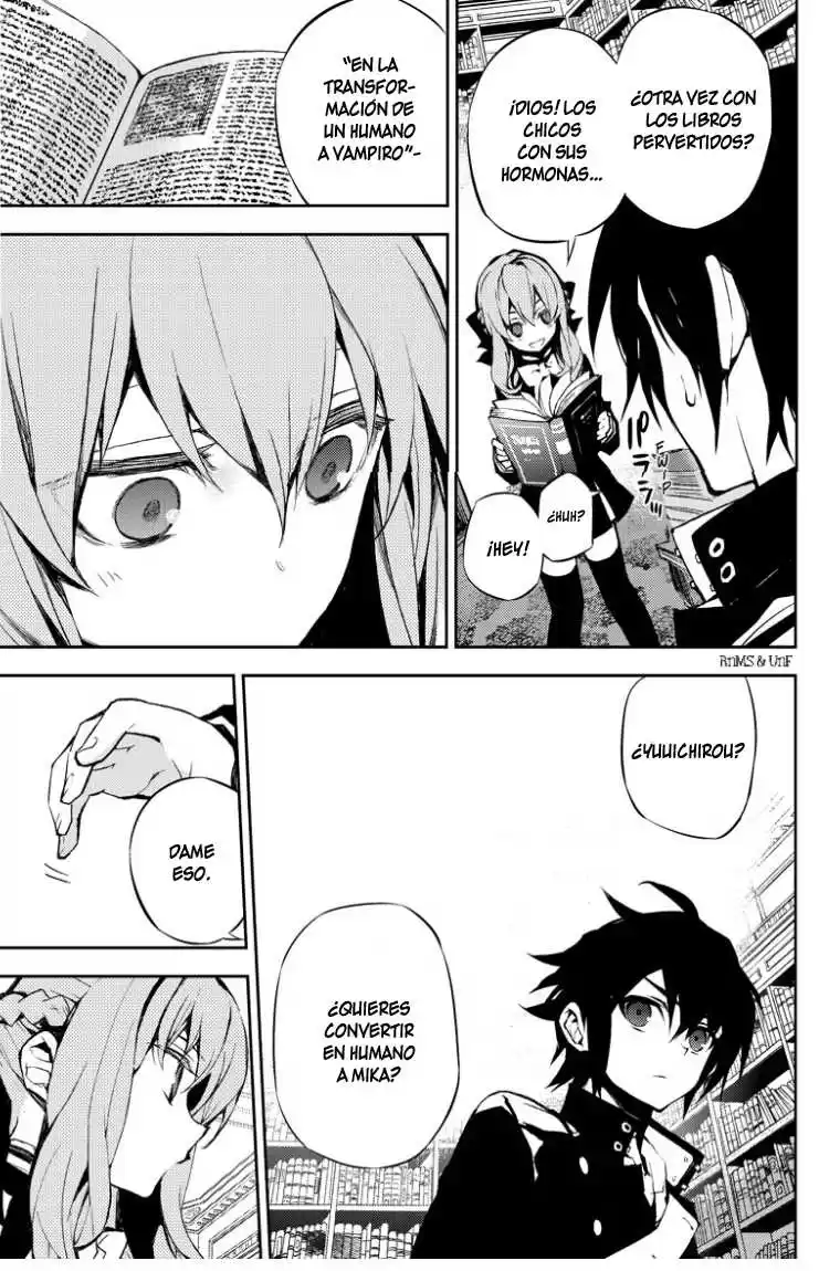 Owari no Seraph Capitulo 16: Mundo Humano página 8