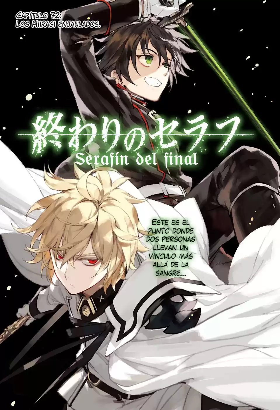 Owari no Seraph Capitulo 72: Los Hiiragi enjaulados página 2