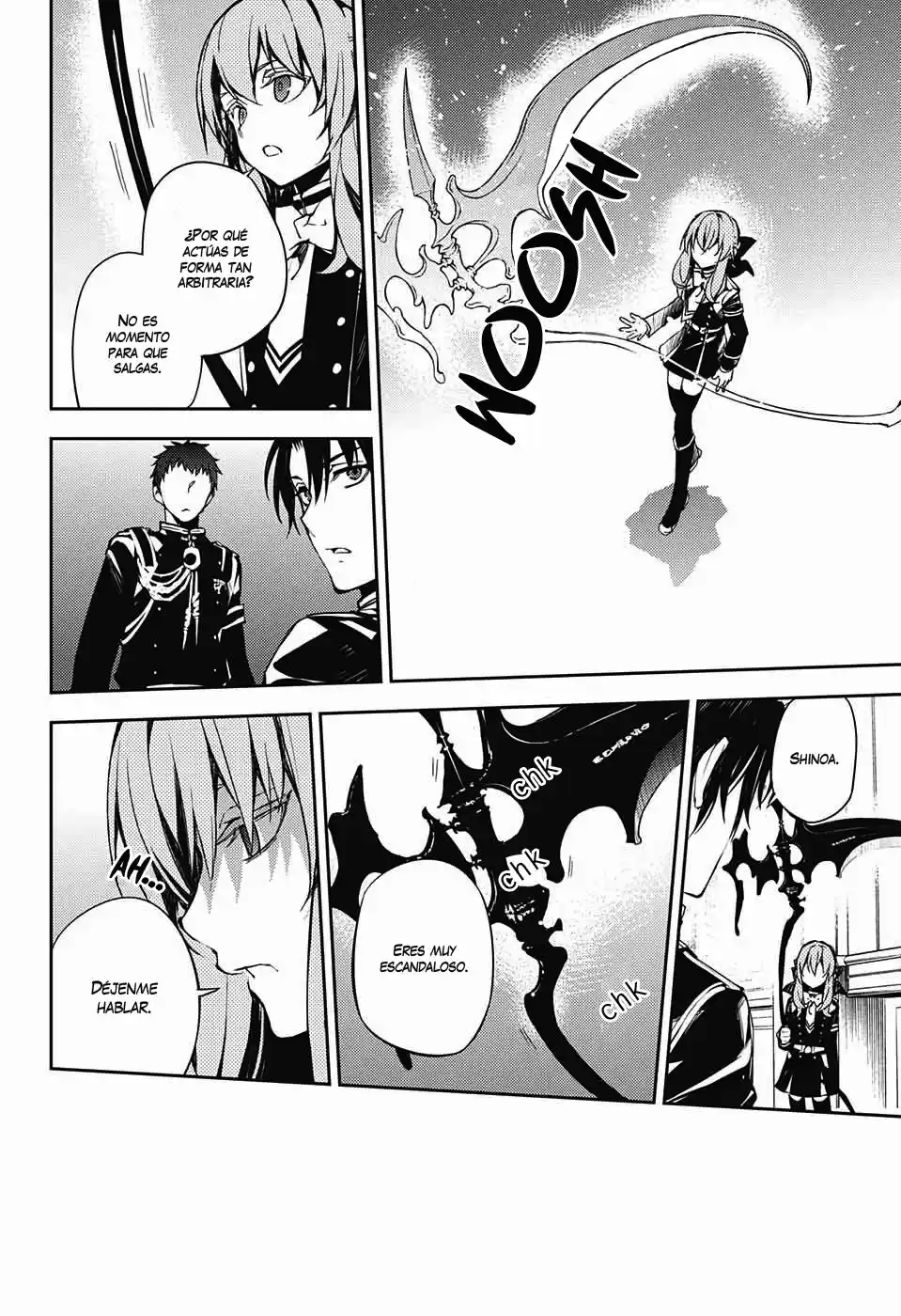 Owari no Seraph Capitulo 72: Los Hiiragi enjaulados página 4