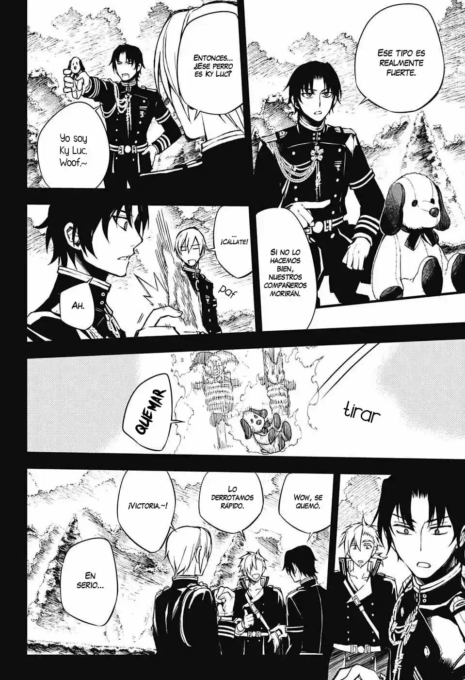 Owari no Seraph Capitulo 60: Ky Luc rodeado página 5