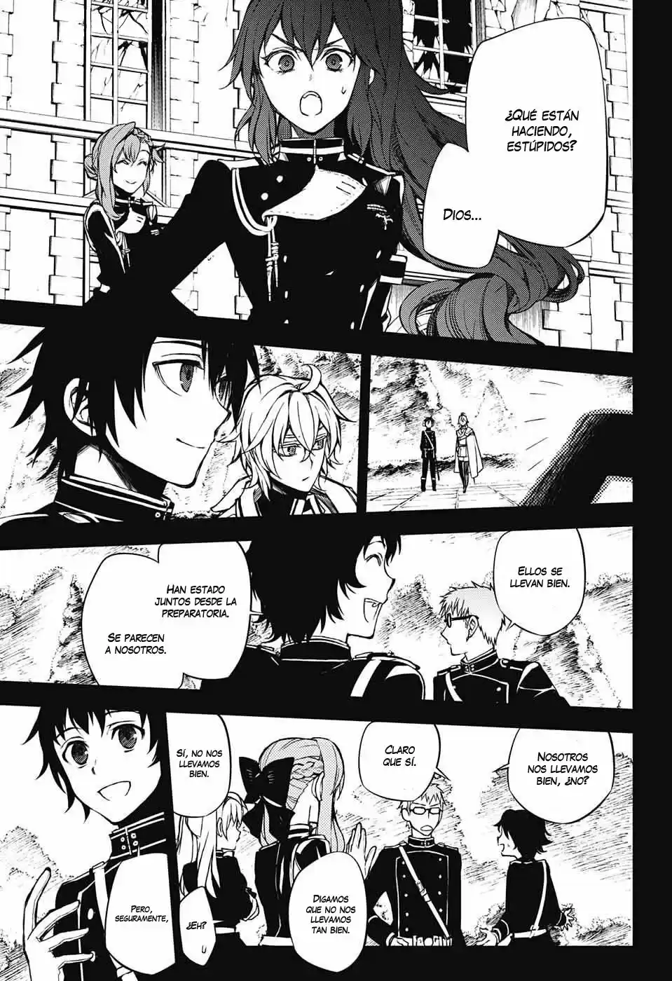 Owari no Seraph Capitulo 60: Ky Luc rodeado página 6