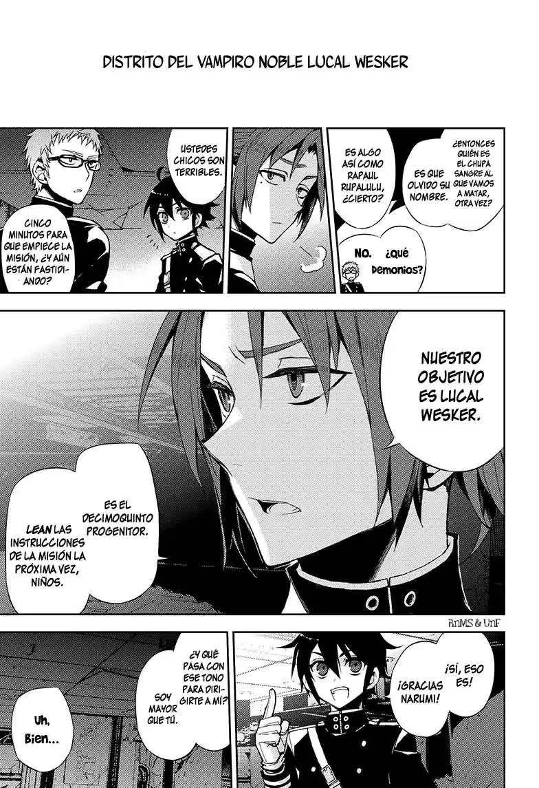 Owari no Seraph Capitulo 27: El vampiro noble, Lucal página 6