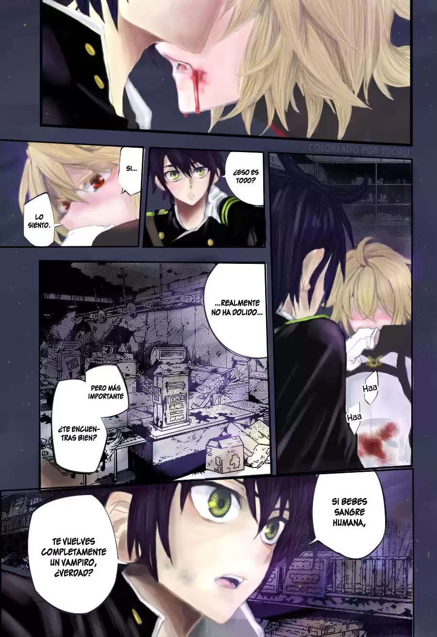 Owari no Seraph Capitulo 37: Familia y Monstruo página 5