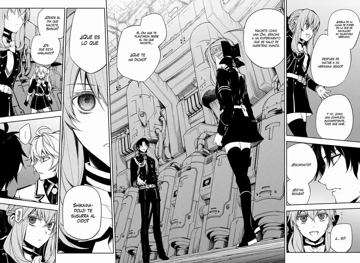 Owari no Seraph Capitulo 57: ¿Qué es un rey? página 10