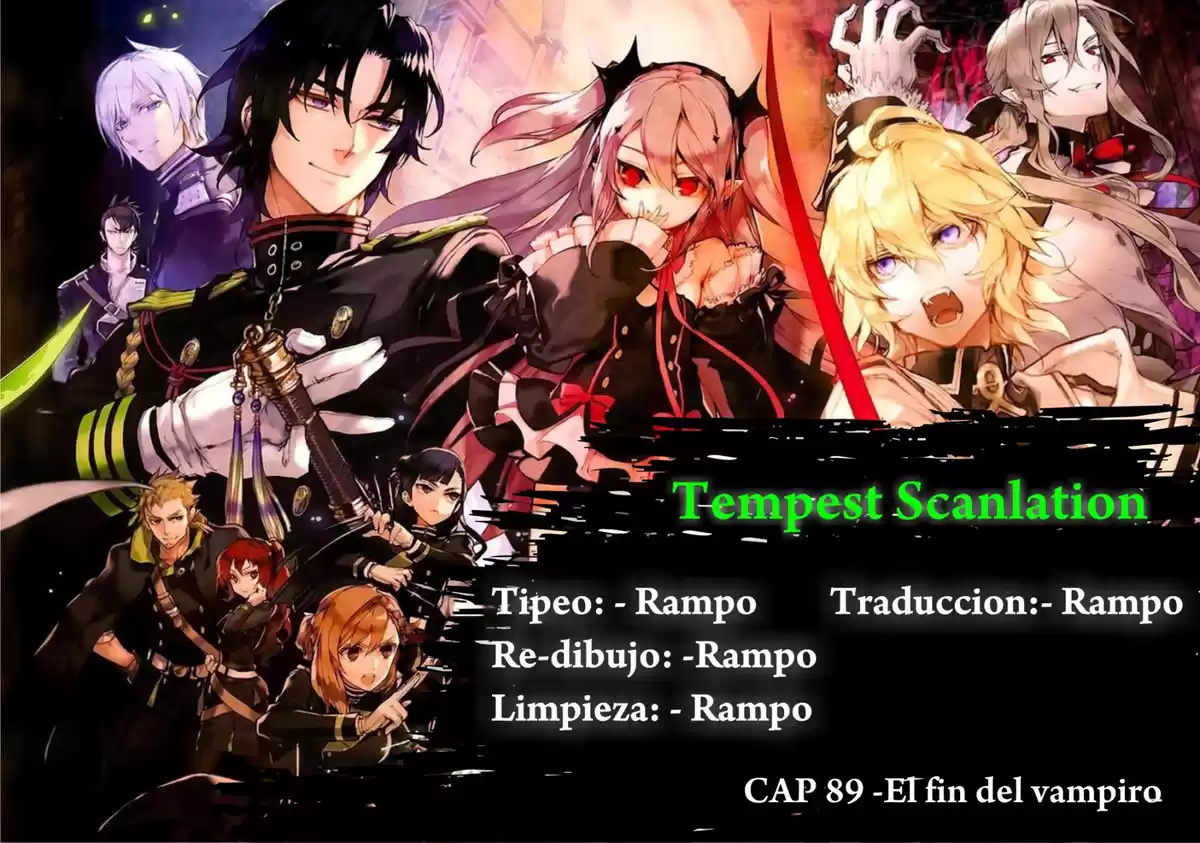 Owari no Seraph Capitulo 89: El fin del vampiro página 1