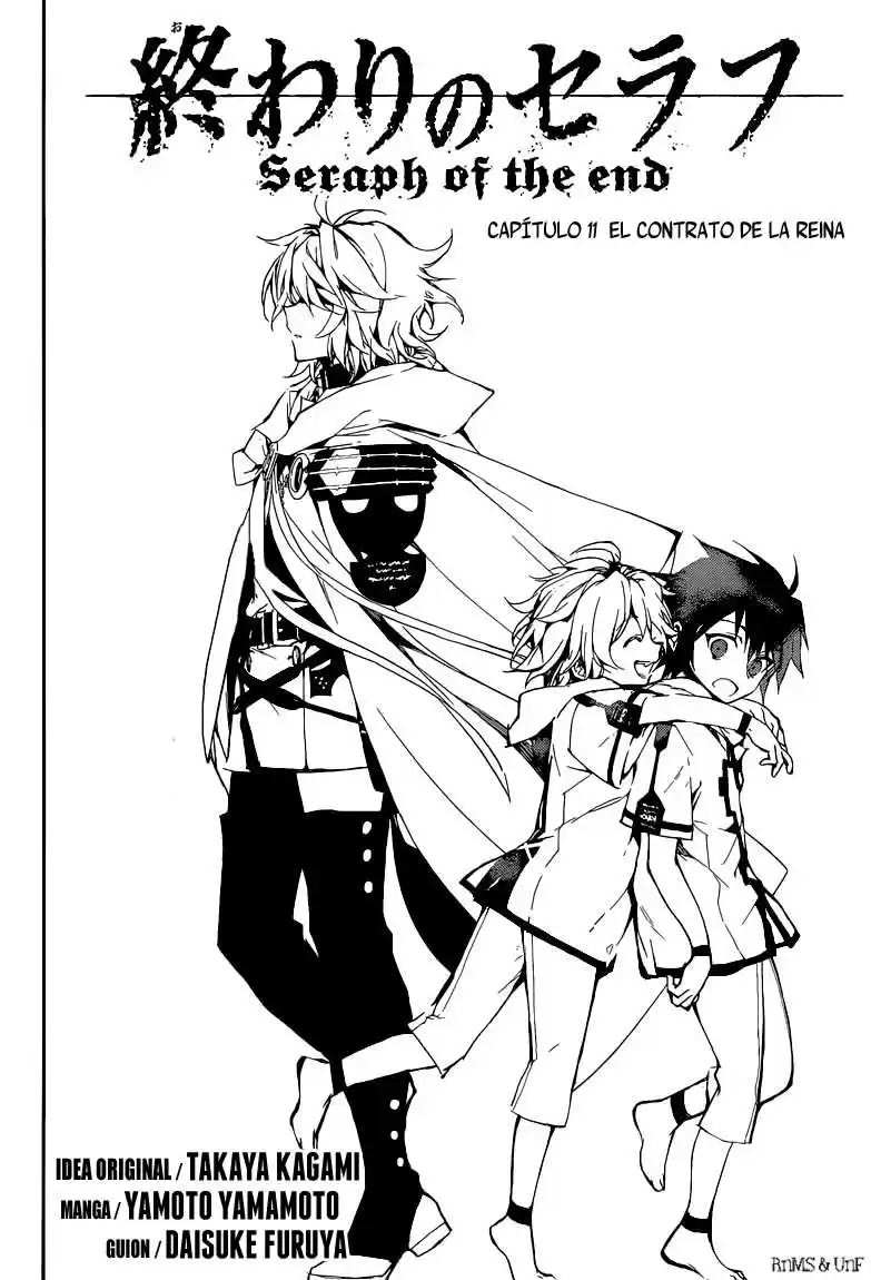 Owari no Seraph Capitulo 11: El contrato de la Reina página 4