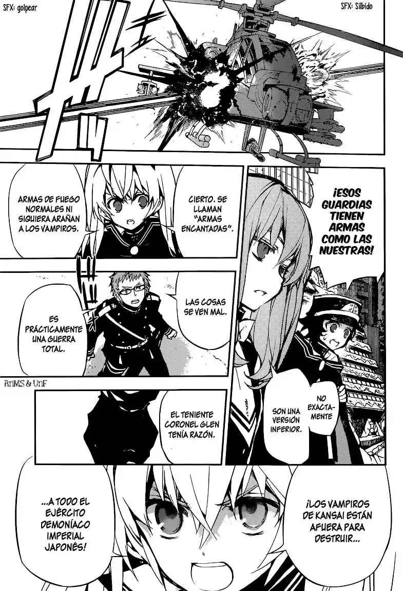 Owari no Seraph Capitulo 11: El contrato de la Reina página 7