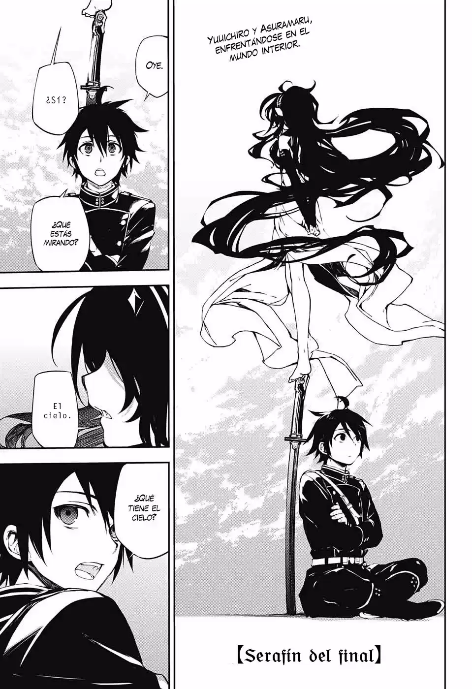 Owari no Seraph Capitulo 69: El sol y los días perdidos página 2