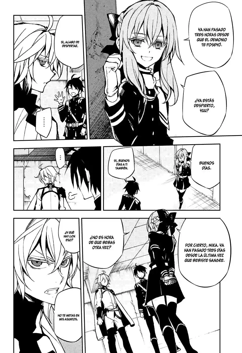 Owari no Seraph Capitulo 43: La Aldea del Comienzo página 10