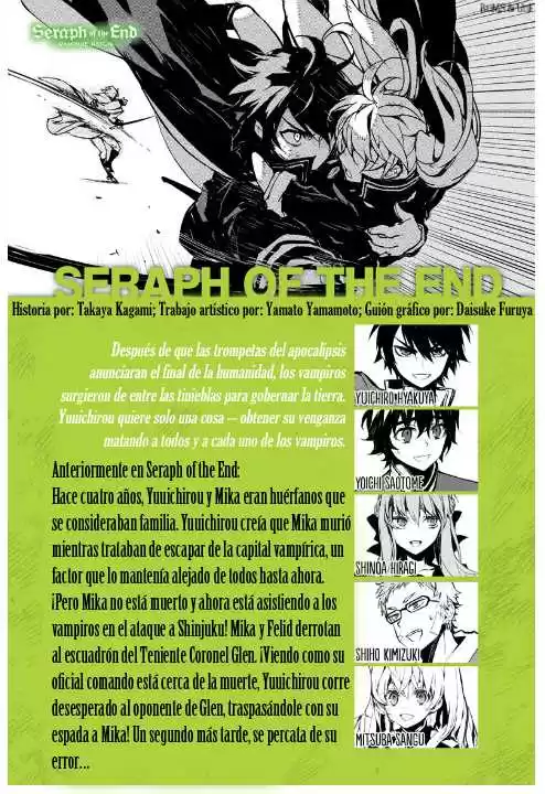 Owari no Seraph Capitulo 13: Reencuentro de los amigos de la infancia página 3