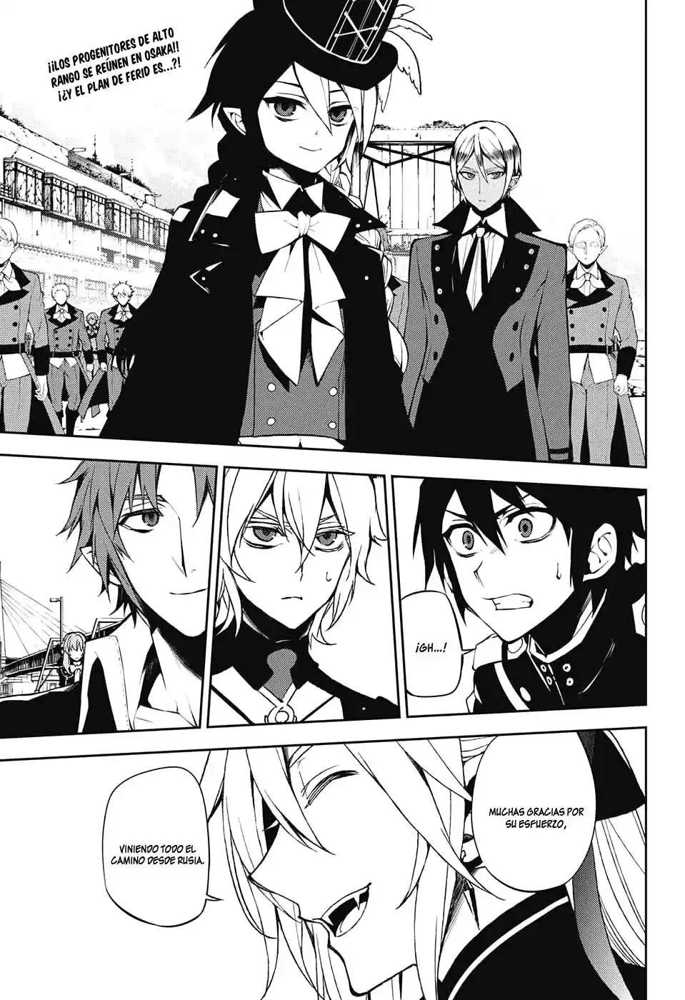 Owari no Seraph Capitulo 50: Sangre de Hermanos página 3