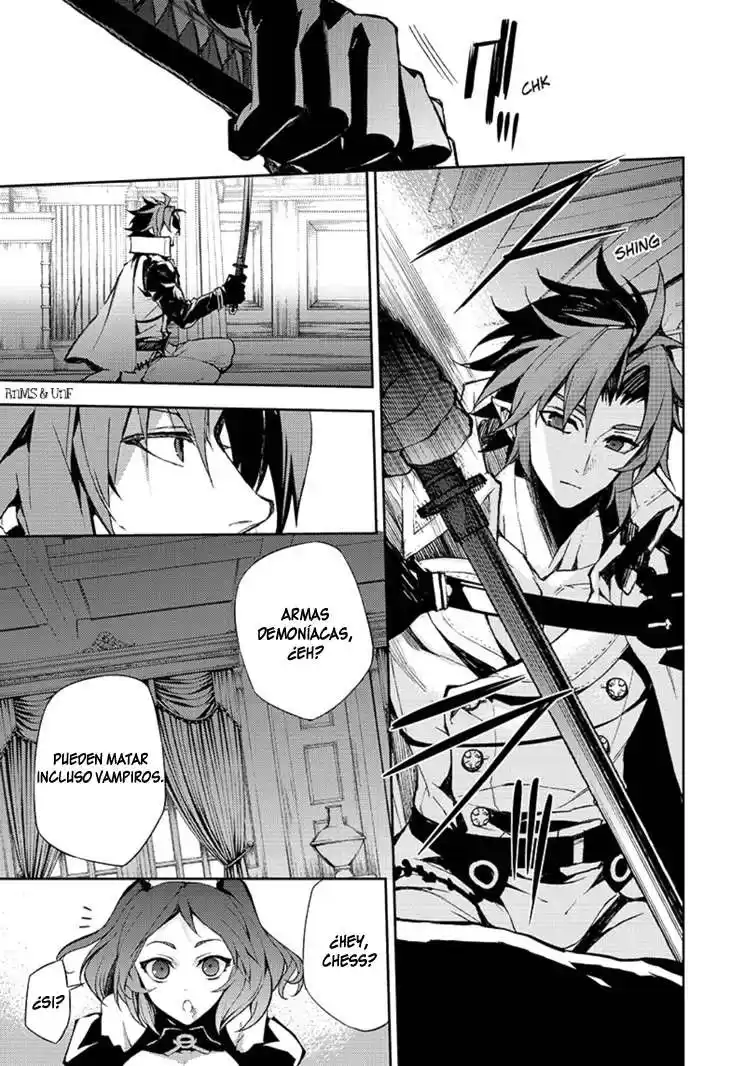 Owari no Seraph Capitulo 29: ¿Quién mueve los hilos? página 9