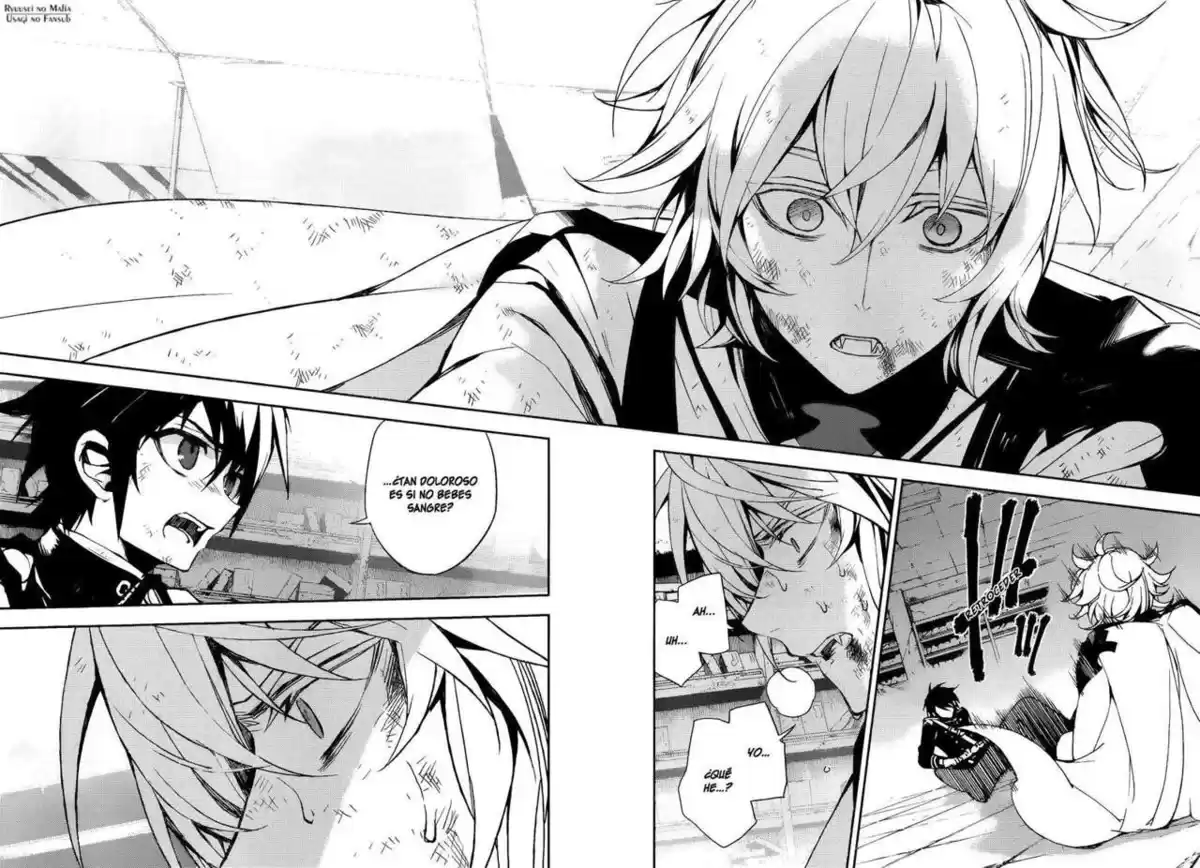 Owari no Seraph Capitulo 36: Yuu y Mika página 28