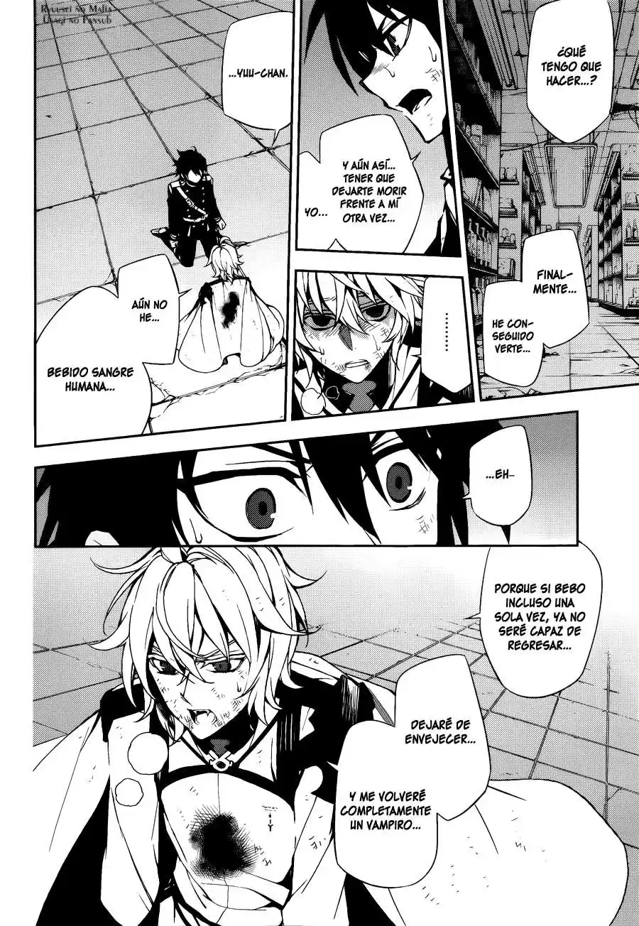 Owari no Seraph Capitulo 36: Yuu y Mika página 33