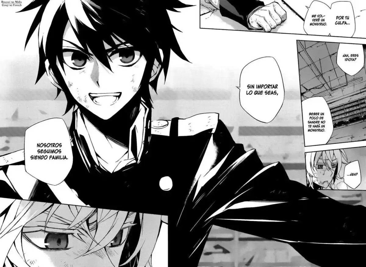 Owari no Seraph Capitulo 36: Yuu y Mika página 42