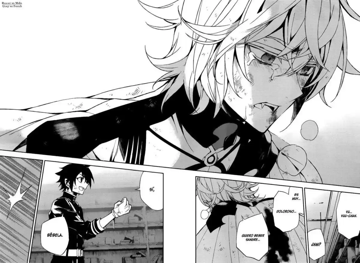 Owari no Seraph Capitulo 36: Yuu y Mika página 43