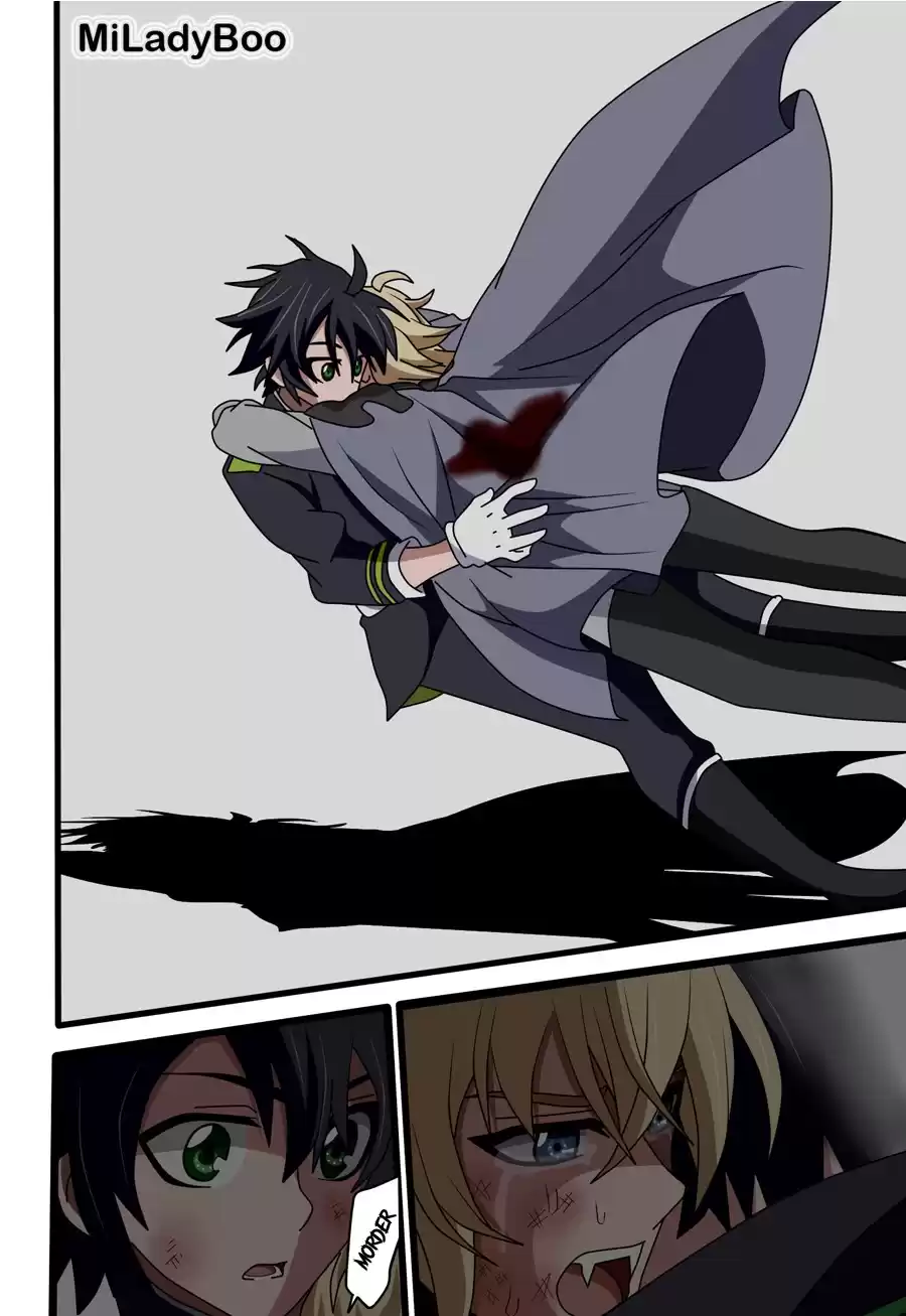 Owari no Seraph Capitulo 36: Yuu y Mika página 45