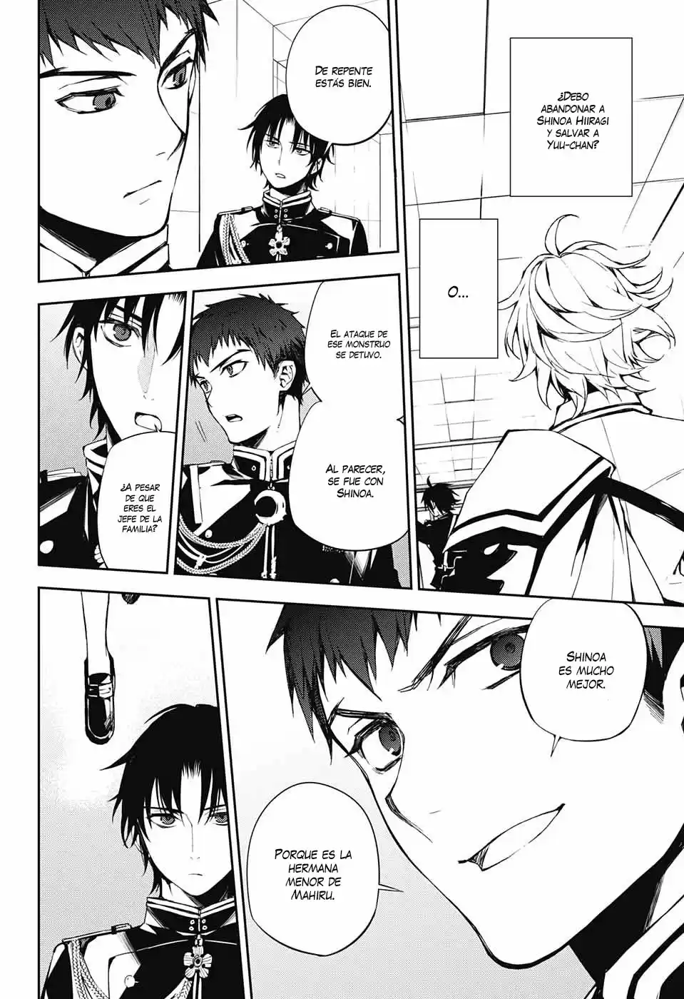 Owari no Seraph Capitulo 75: Secreto y distancia página 11