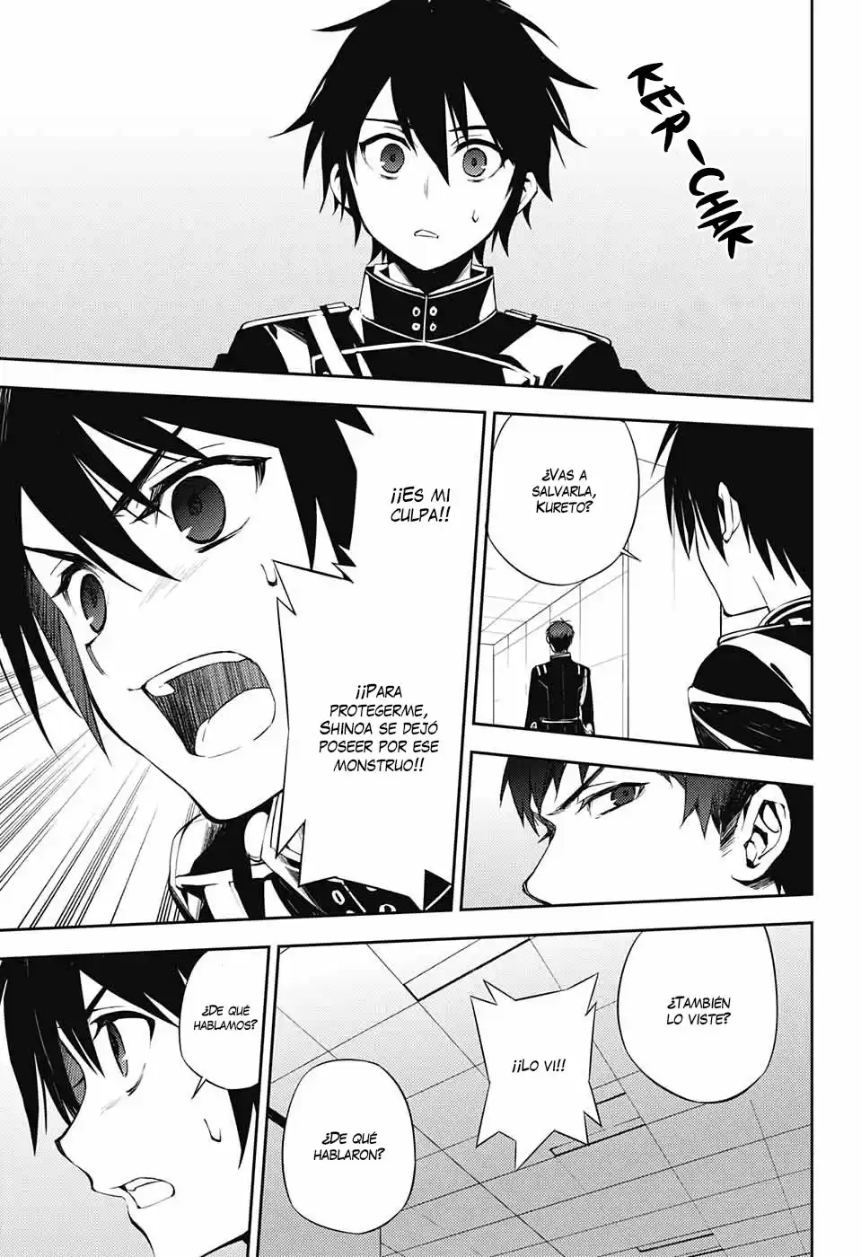 Owari no Seraph Capitulo 75: Secreto y distancia página 6