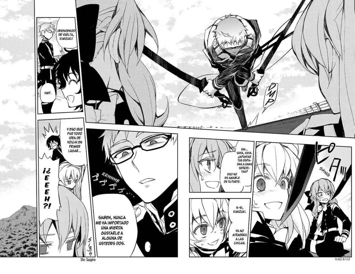 Owari no Seraph Capitulo 24: Las órdenes del Demonio de la Luna página 13