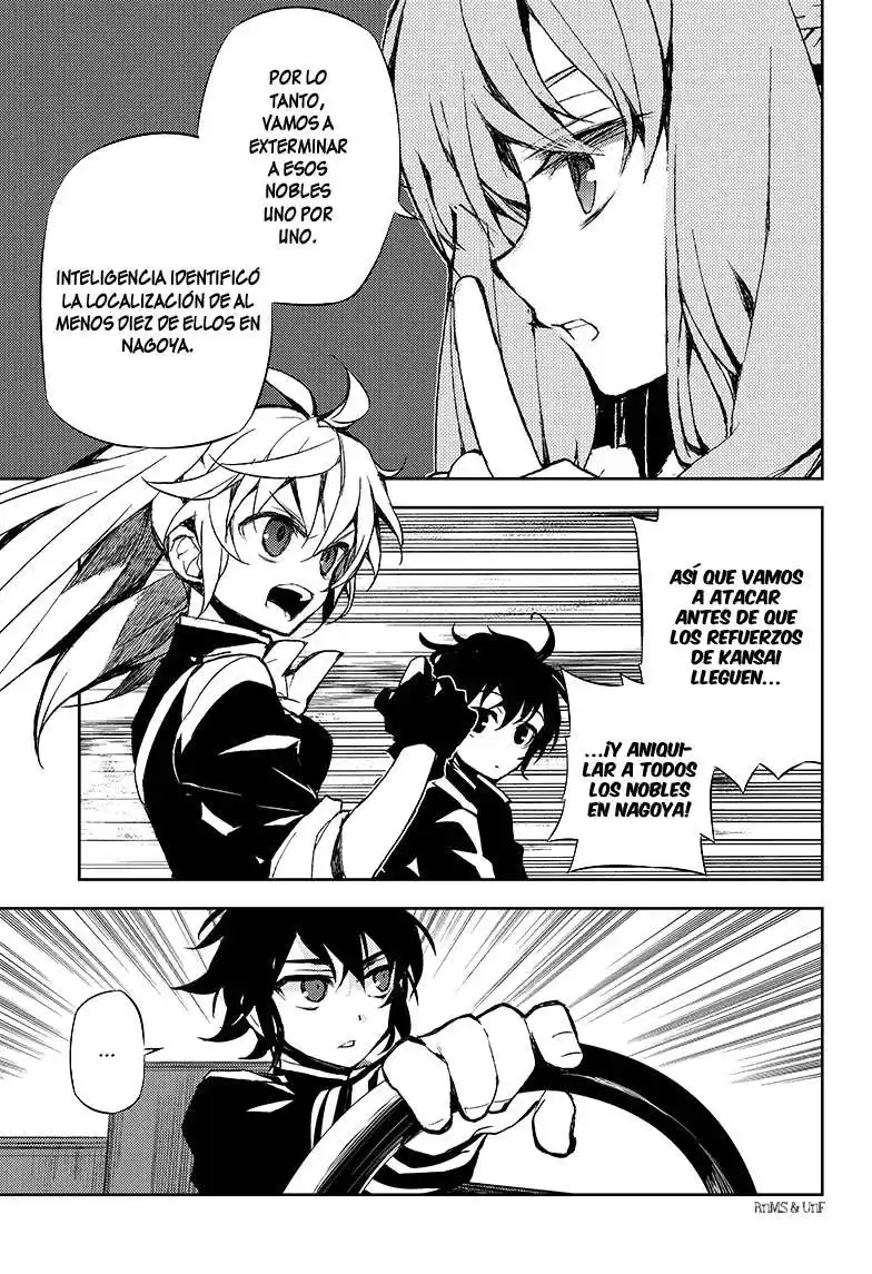 Owari no Seraph Capitulo 24: Las órdenes del Demonio de la Luna página 17