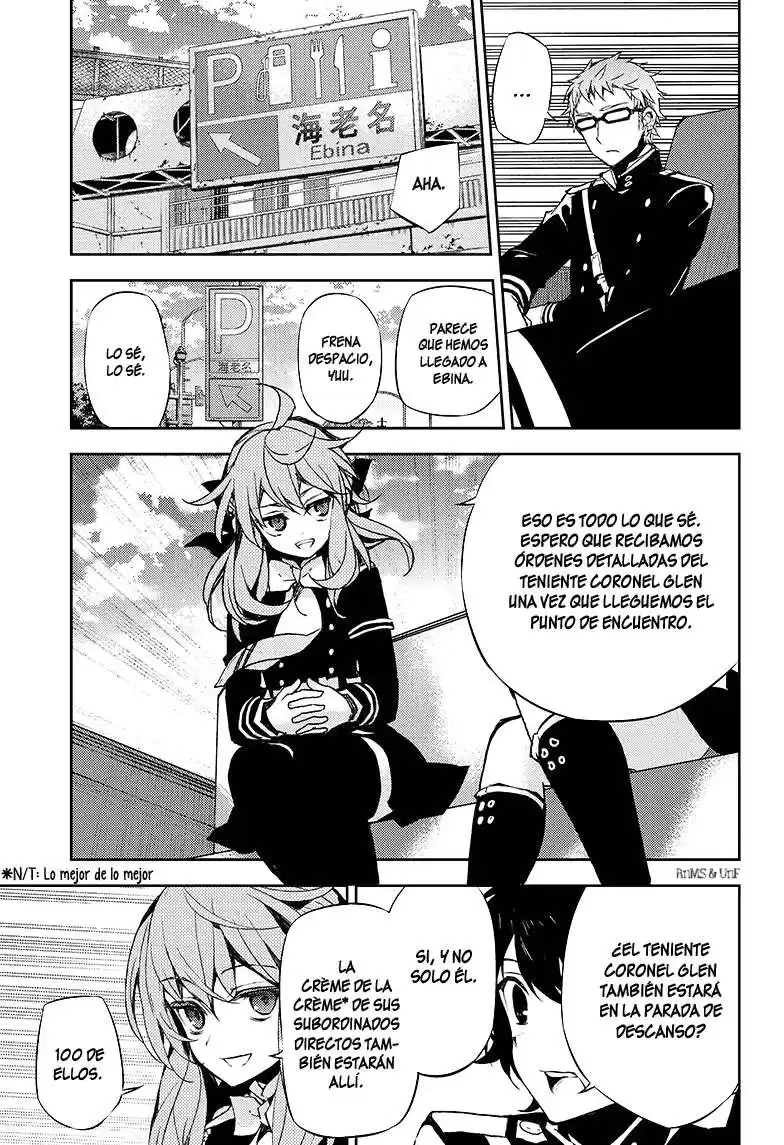 Owari no Seraph Capitulo 24: Las órdenes del Demonio de la Luna página 19