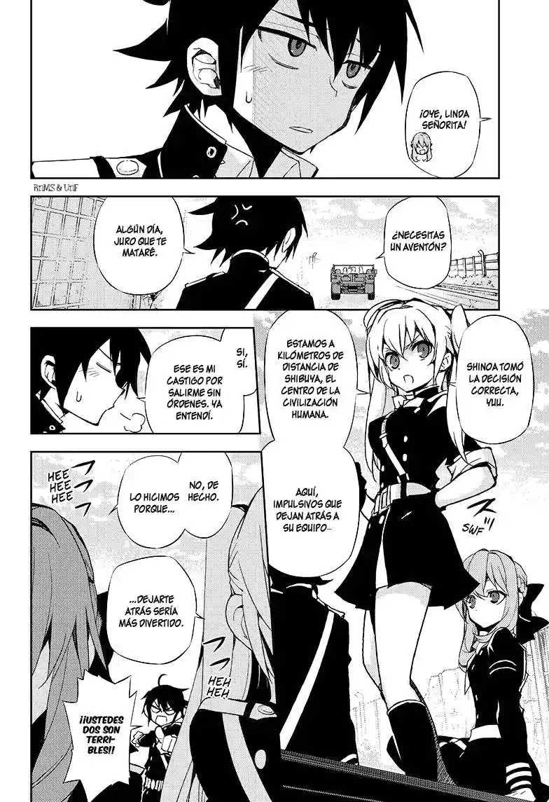 Owari no Seraph Capitulo 24: Las órdenes del Demonio de la Luna página 9