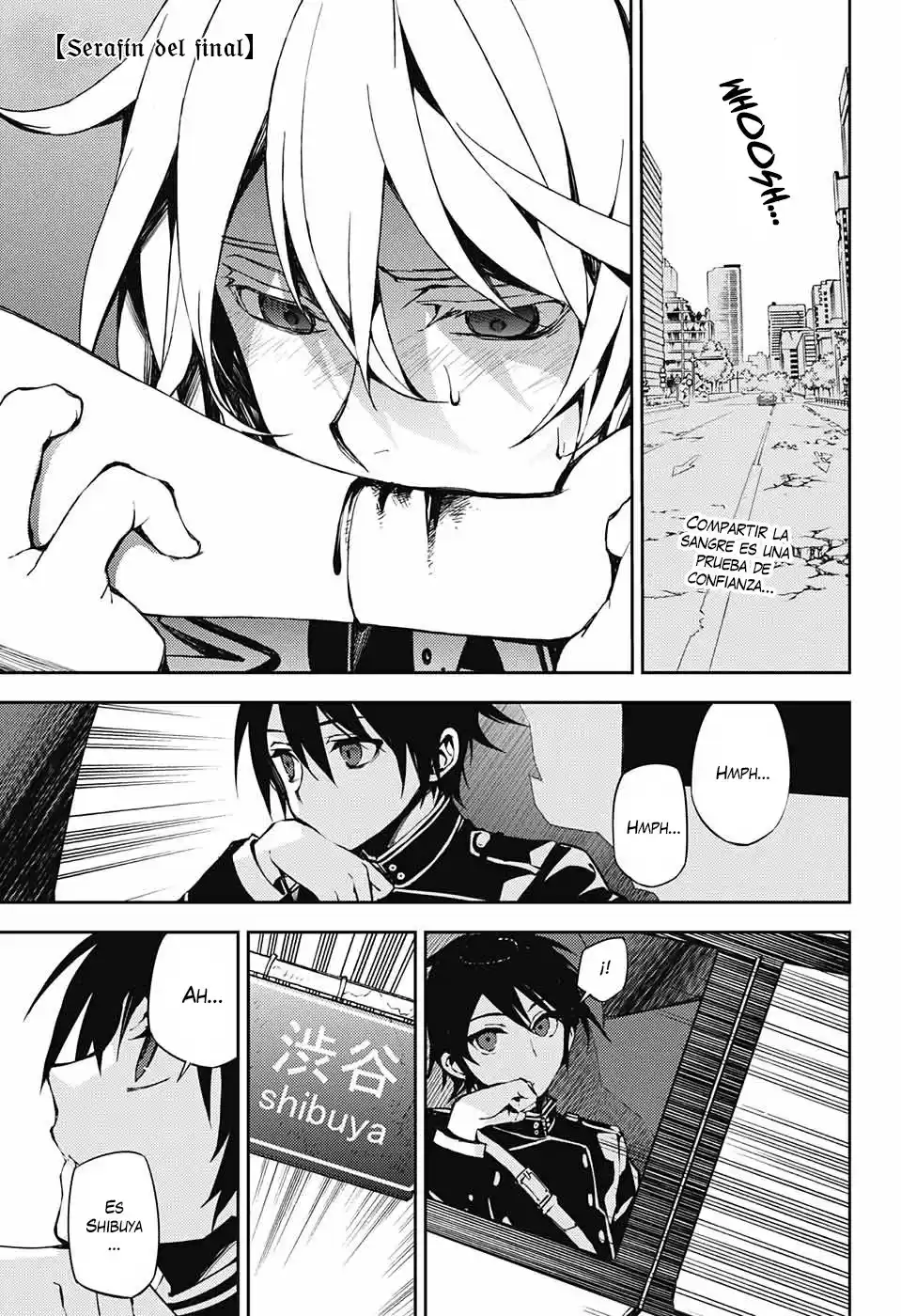 Owari no Seraph Capitulo 70: La causa de una subordinada página 2