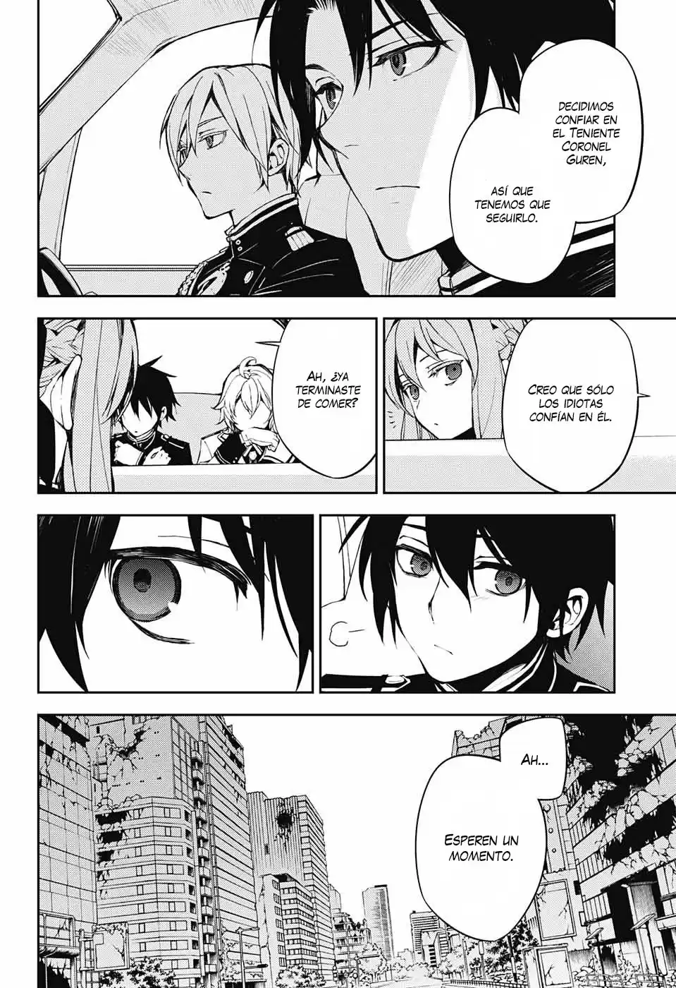 Owari no Seraph Capitulo 70: La causa de una subordinada página 5