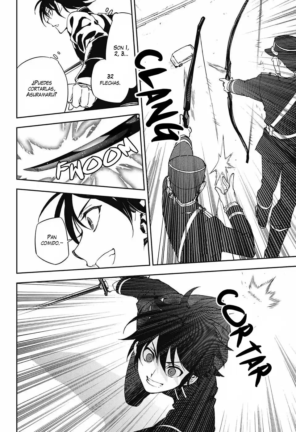 Owari no Seraph Capitulo 70: La causa de una subordinada página 9