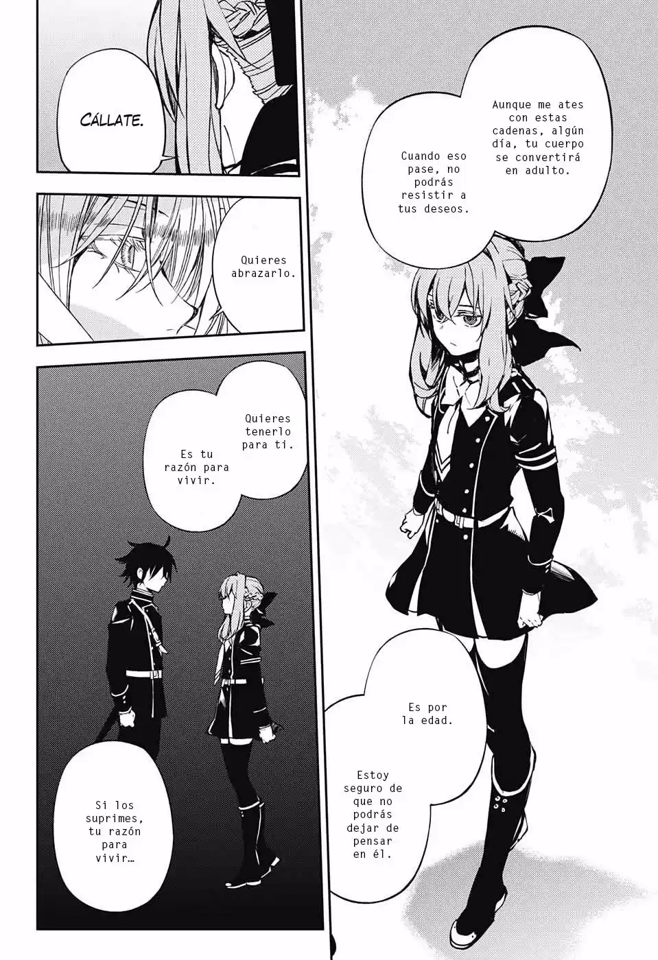 Owari no Seraph Capitulo 67: Puerta de la pubertad página 6