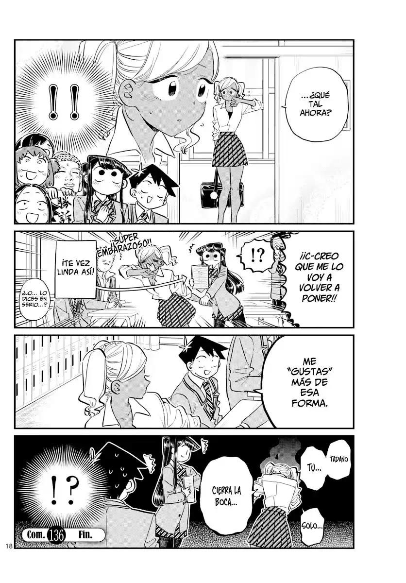 Komi-san wa Komyushou Desu Capitulo 136 página 8